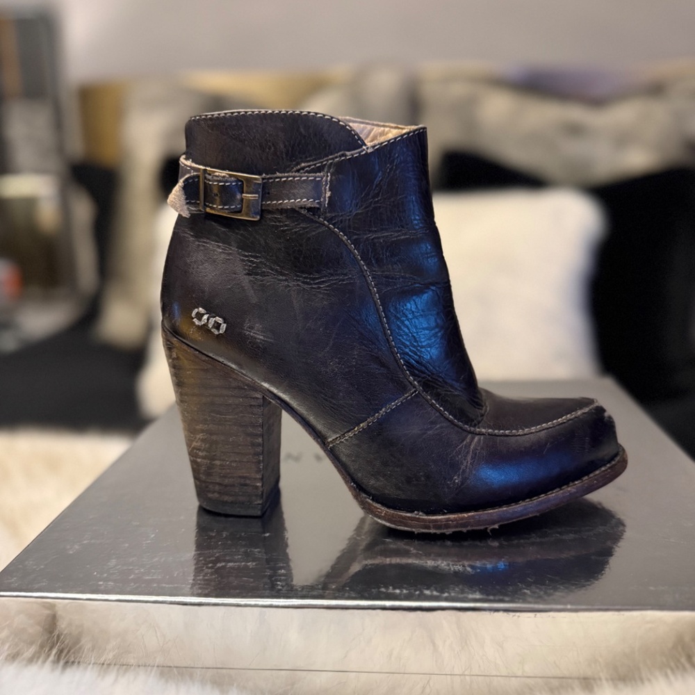 Bed Stu BENCH MADE ISLA Leather Ankle Boots | Goodyear Welt | Size 8